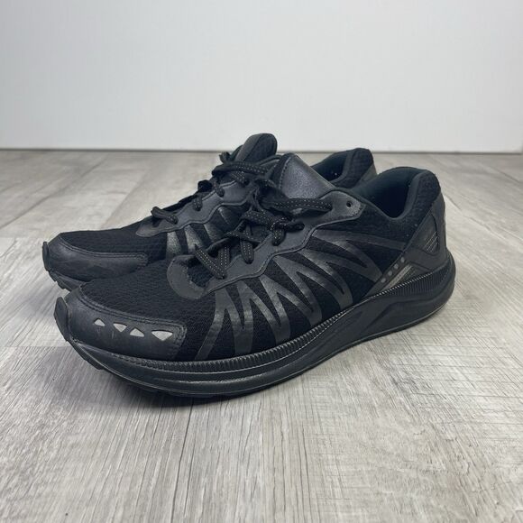 SAS Mission One-M Lace Up Sneaker 11 D Men’s Vibram Running Shoes Black D - Picture 1 of 10